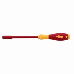 Wiha Tools 32215 Insulated Nut Driver, 6.0 mm x 125 mm