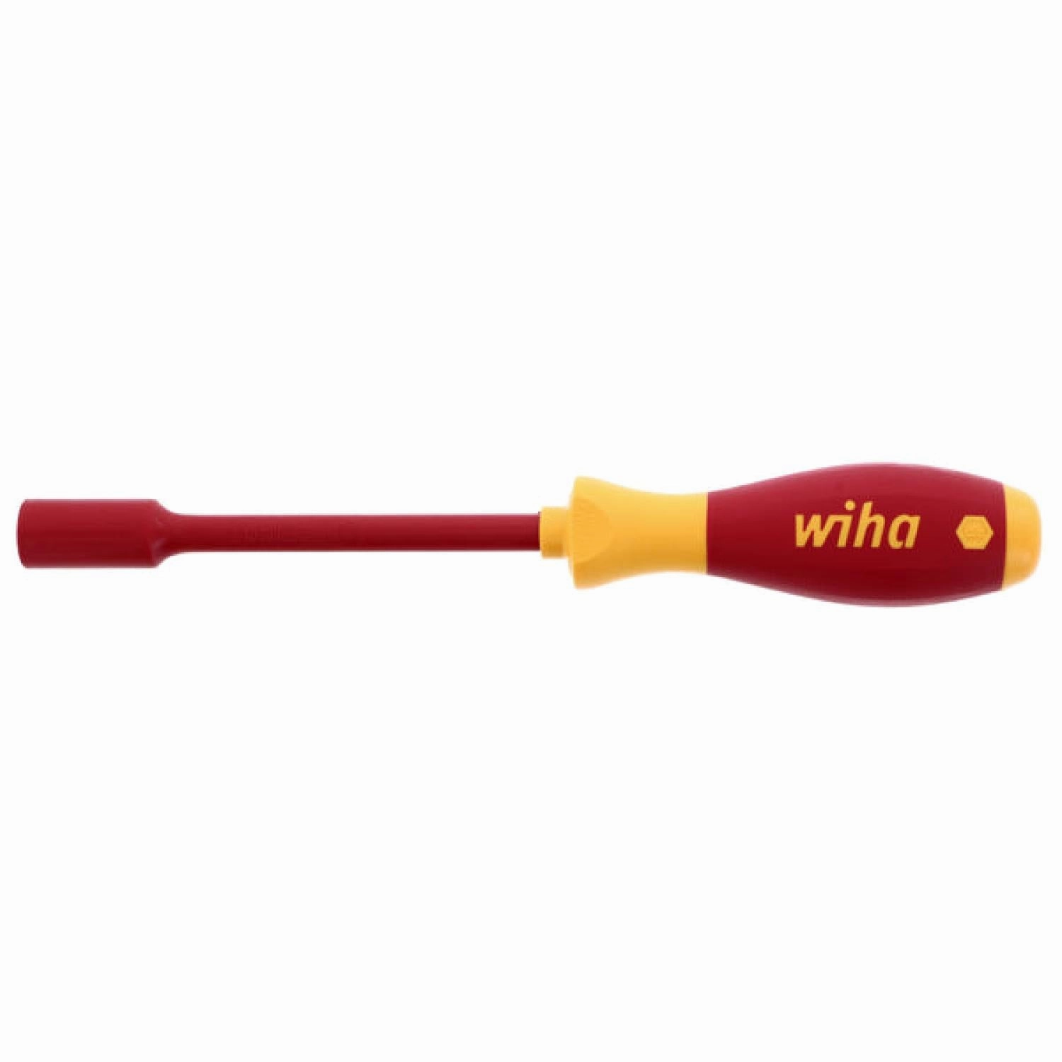 Wiha Tools 32273 Insulated Nut Driver, 7/16" x 125 mm