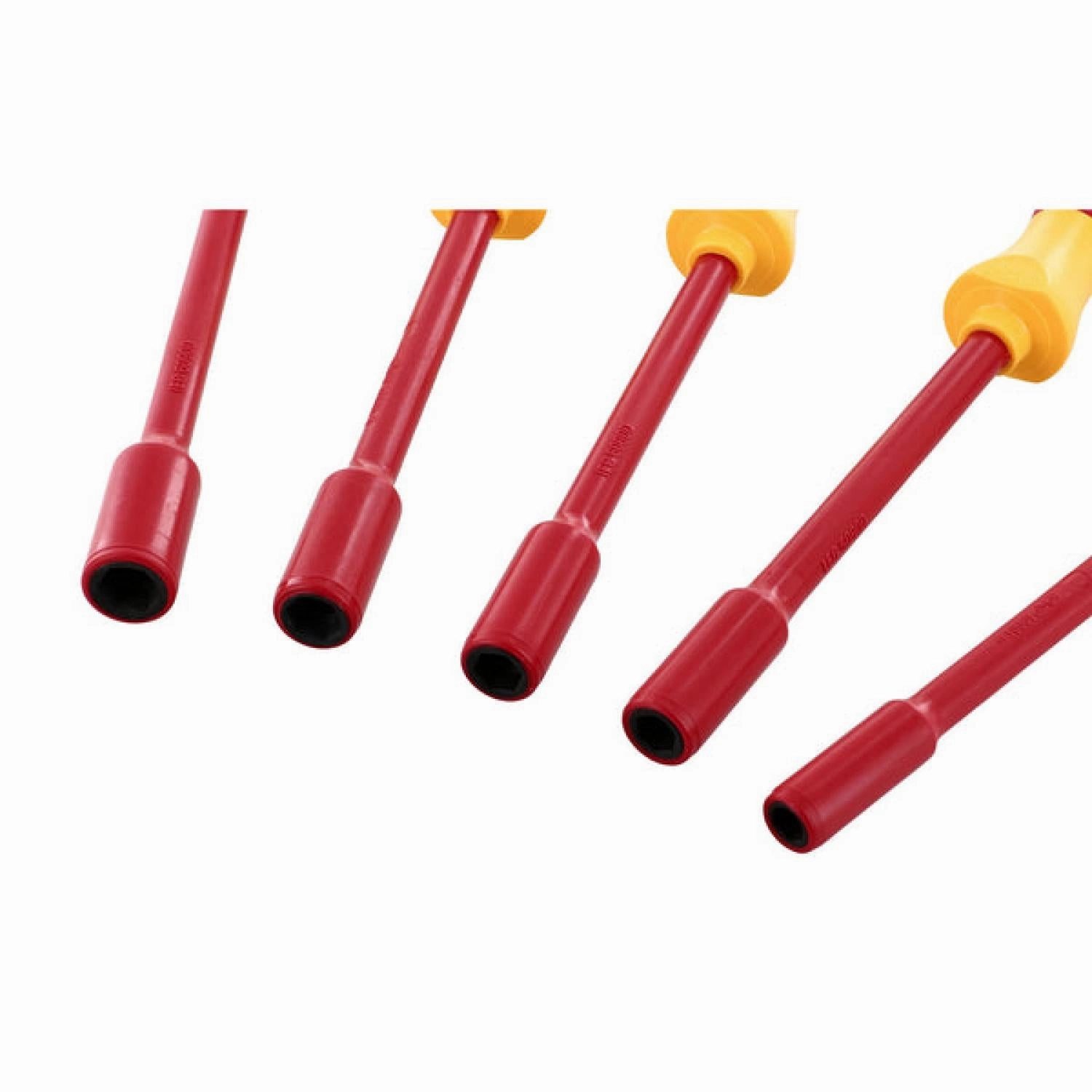 Wiha Tools 32291 Insulated Metric Nut Driver Set, 5 Pc.