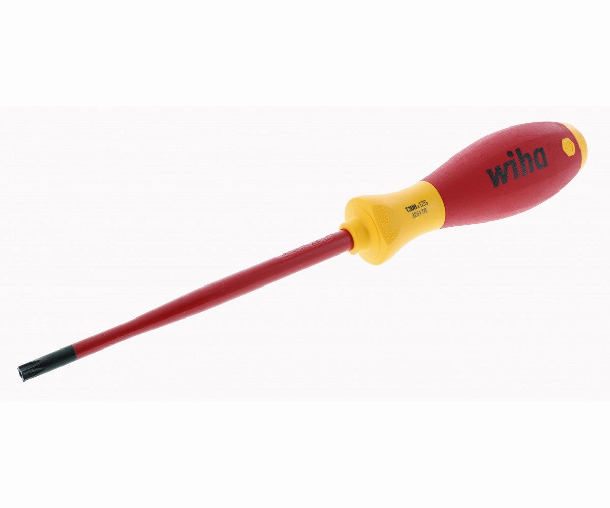 Wiha Tools 32518 Insulated SlimLine Security TORX Screwdriver, T30s x 125 mm