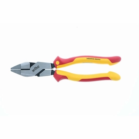 Wiha Tools 32938 Insulated High Leverage NE Lineman's Pliers 9.5"