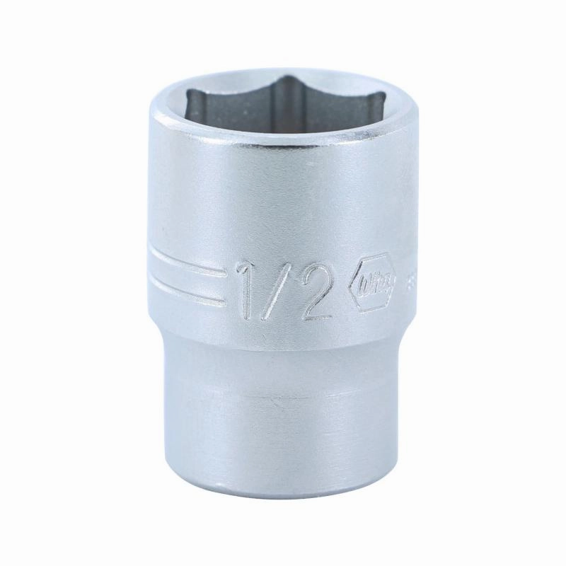 Wiha Tools 33314 1/4 Inch Drive Socket, 6 Point, 1/2 Inch