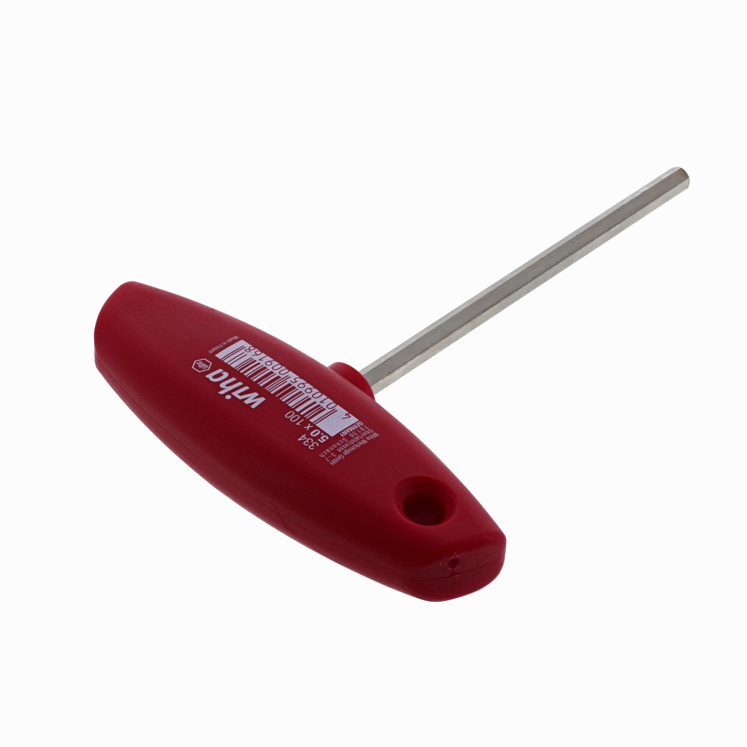 Wiha Tools 33409 5mm x 100mm Hex T-handle