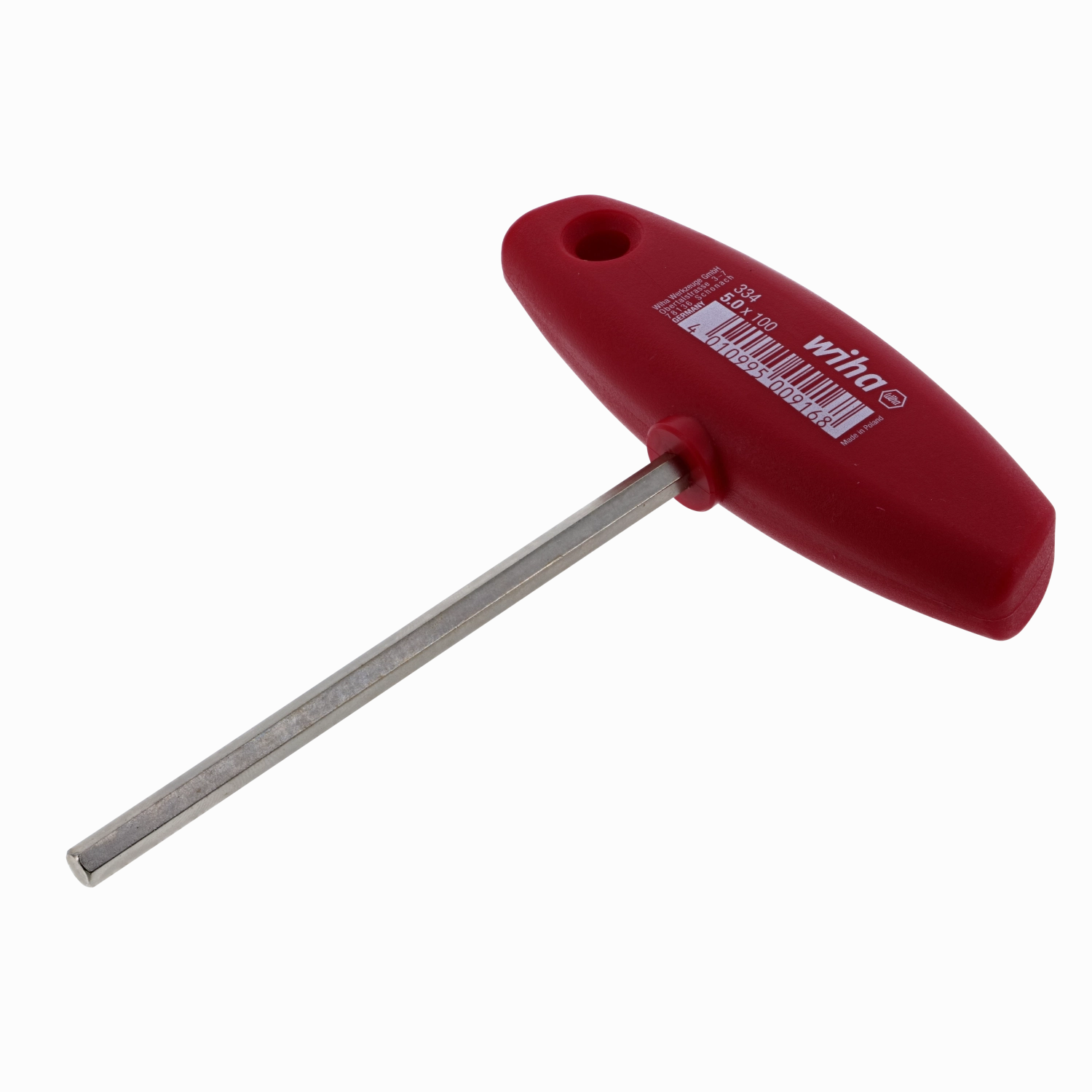Wiha Tools 33409 5mm x 100mm Hex T-handle