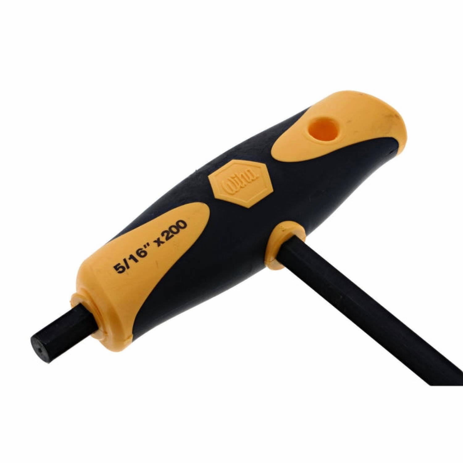 Wiha Tools 33439 SoftGrip Ball End Hex T-handle 5/16" x 200 mm