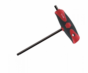 Wiha Tools 33446 3mm x 150mm Soft Grip Dual Drive Hex T-handle