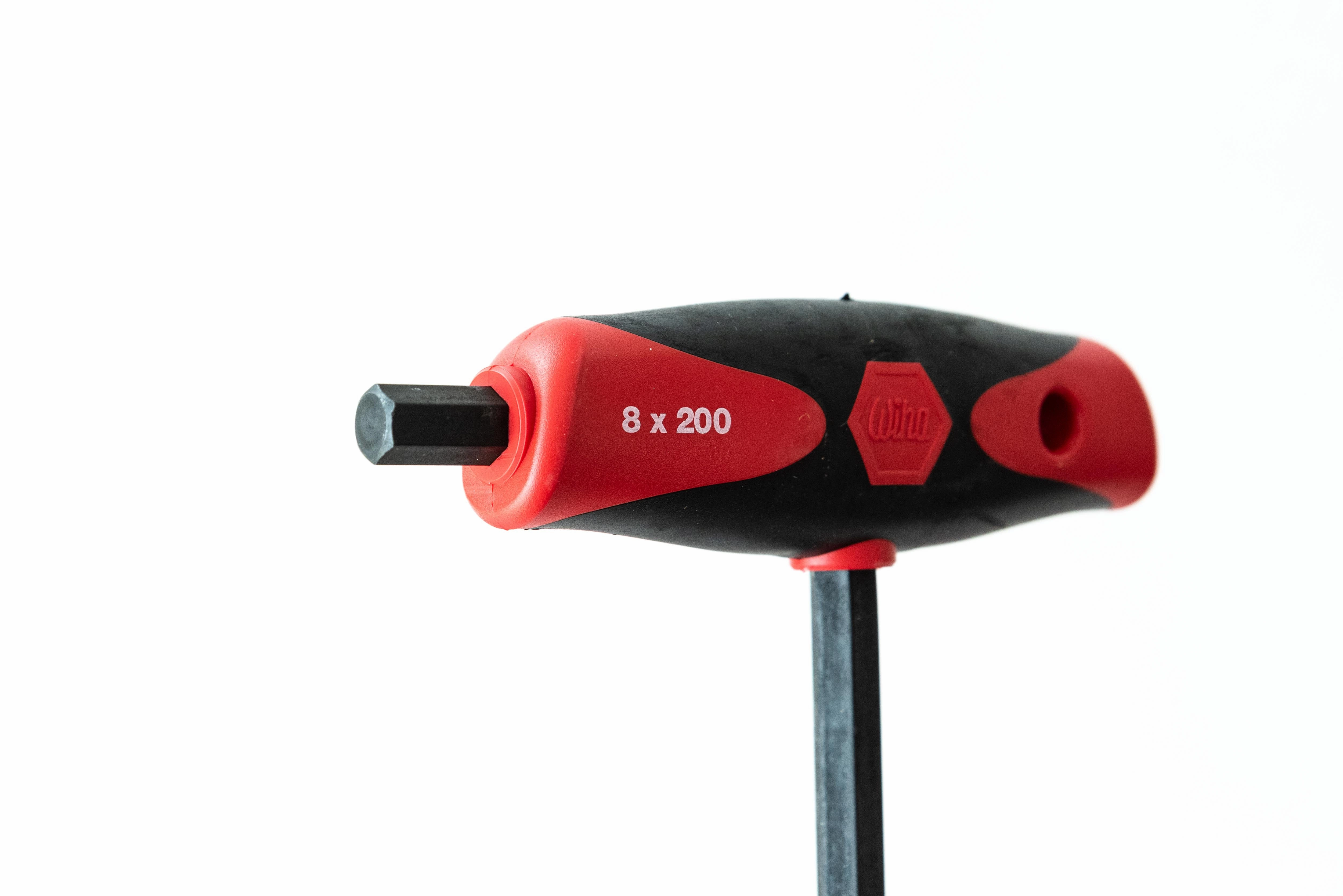 Wiha Tools 33496 8 Piece SoftGrip Hex Metric T-handle Set
