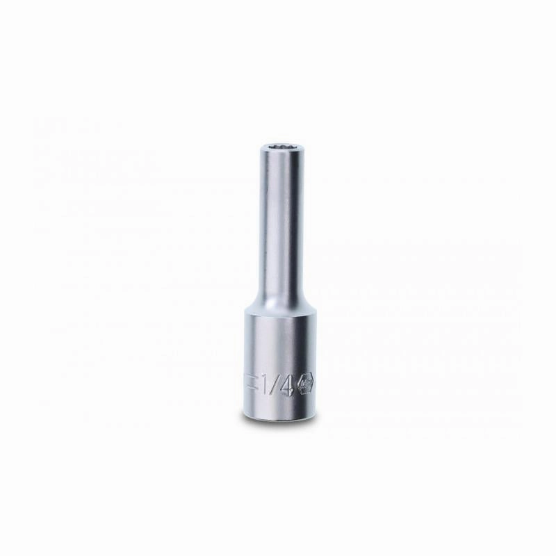 Wiha Tools 33739 3/8 Inch Drive Deep Socket, 12 Point, 1/4 Inch