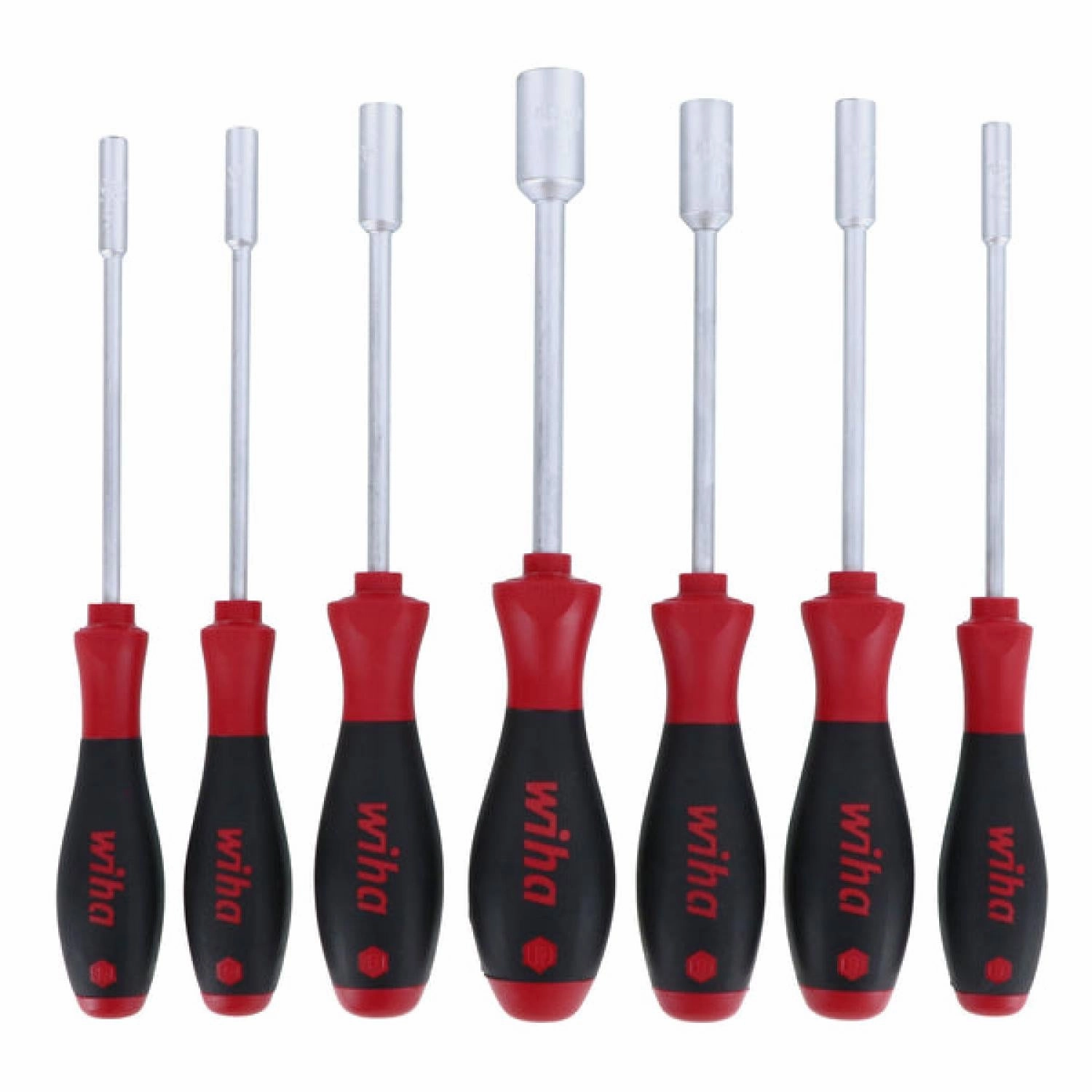 Wiha Tools 34194 Nut Driver Set 7 Pieces Metric Solid