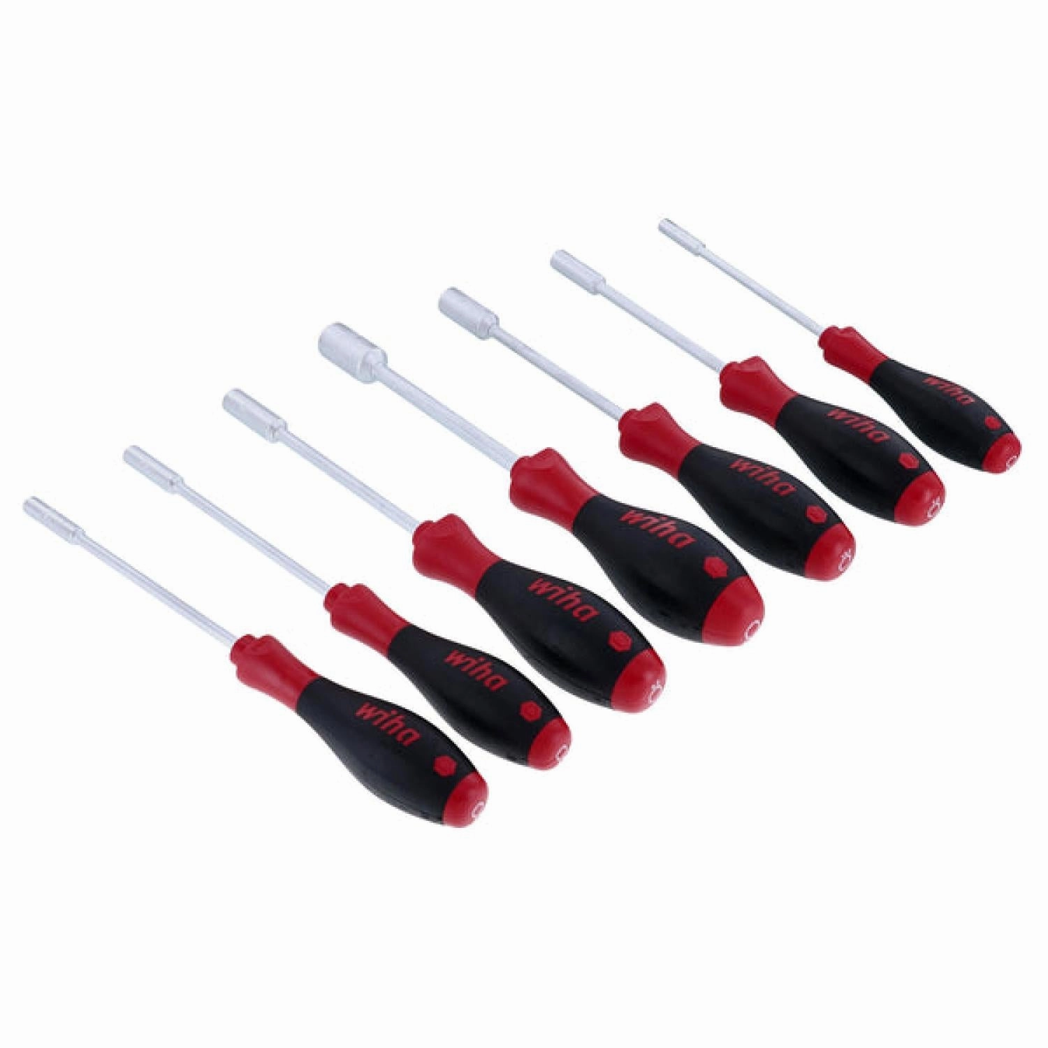Wiha Tools 34194 Nut Driver Set 7 Pieces Metric Solid