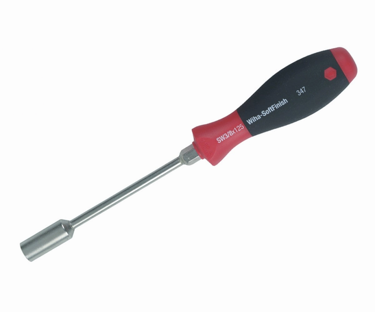 Wiha Tools 34759 SoftFinish Nut Driver, 1/4" x 5"