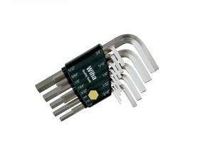 Wiha Tools 35194 Inch Hex Short Arm Nickel L - Key Set, 13 Pc.