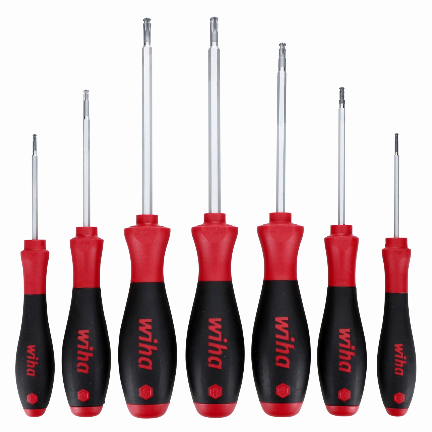 Wiha Tools 36121 Screwdriver Set Ball End TORX 7 Pieces