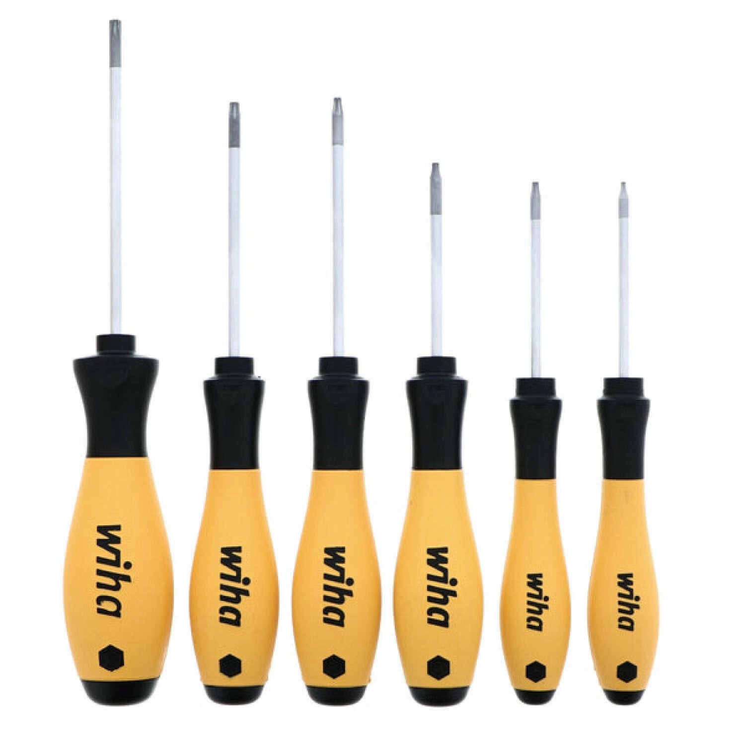 Wiha Tools 36289 6 Piece TORX ESD SoftFinish Driver Set