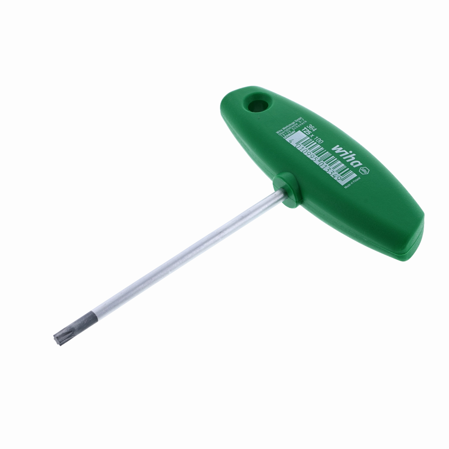Wiha Tools 36425 TORX T-Handle, T25 x 100 mm