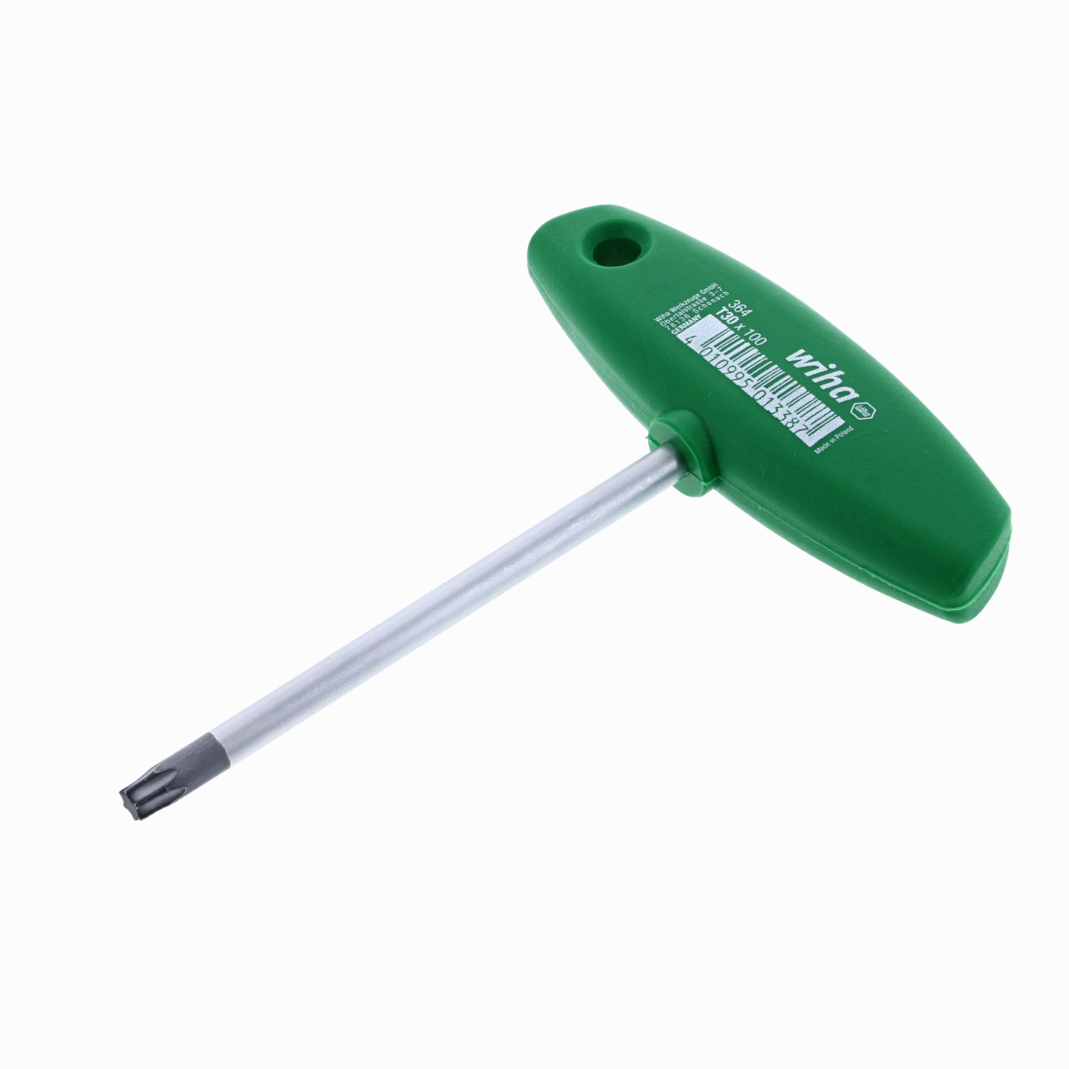Wiha Tools 36435 TORX T-Handle, T30 x 100 mm