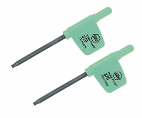 Wiha Tools 37015 TORX Plus Flag Handle Screwdriver, IP6 x 35 mm, 2 Pk.