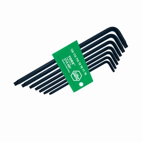 Wiha Tools 37190 Long Arm MagicSpring TORX L-Key Set, 7 Piece