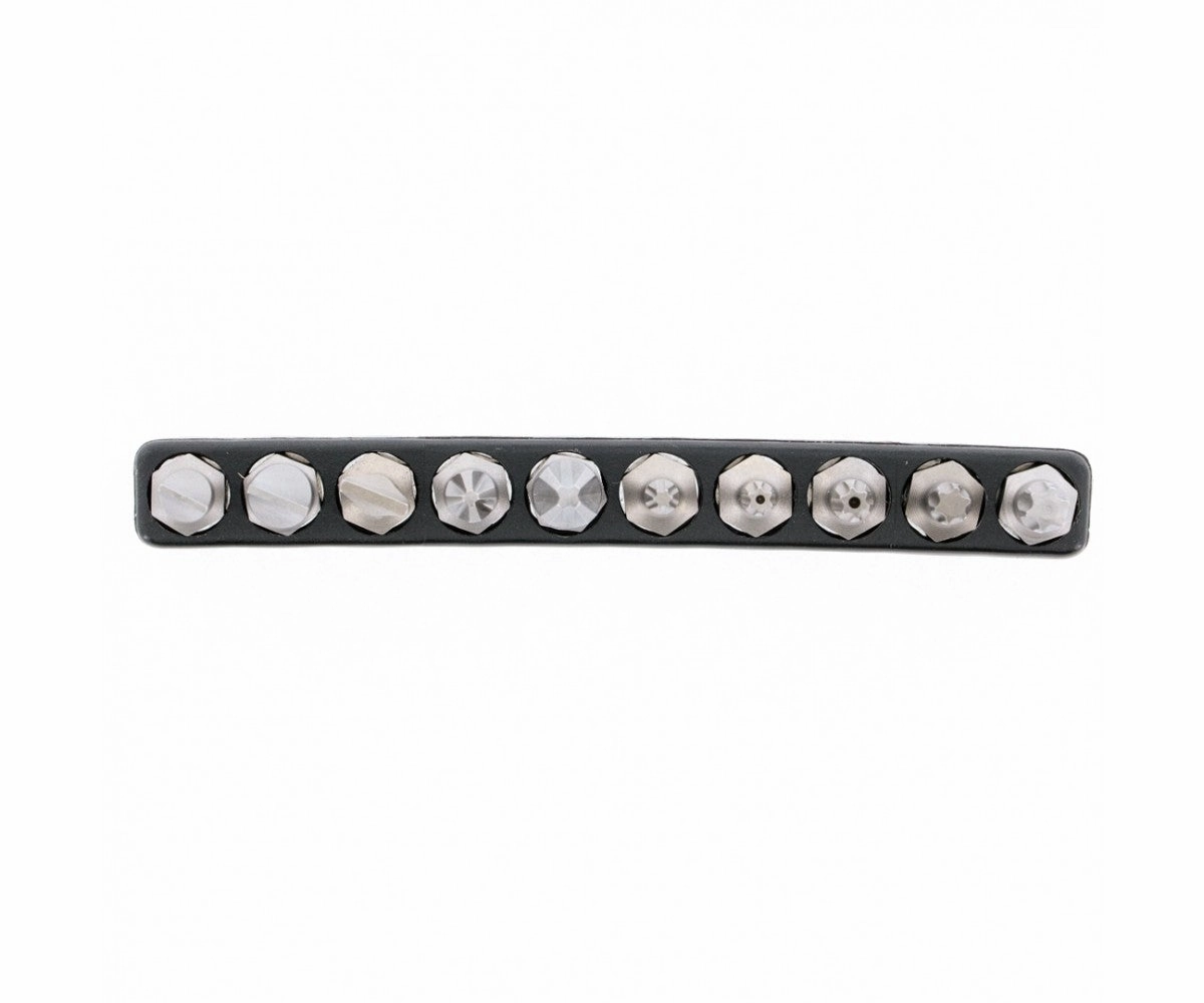 Wiha Tools 38490 Computer Tech Bit Set With Stubby and 9-Inch Bit Holder