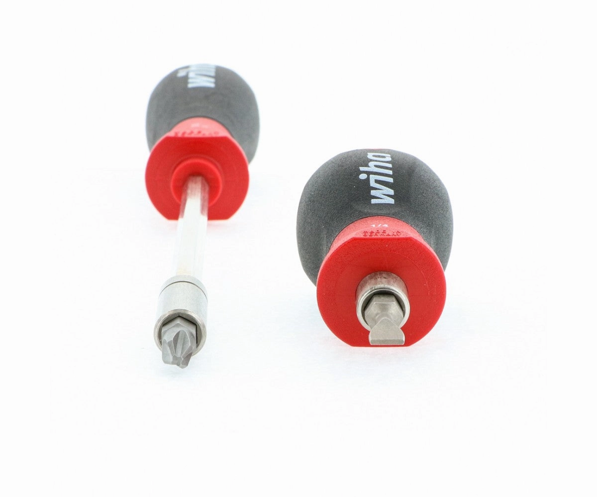 Wiha Tools 38490 Computer Tech Bit Set With Stubby and 9-Inch Bit Holder