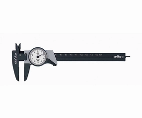 Wiha Tools 41102 Metric 150mm Dial-Max Caliper With 0.1mm Resolution
