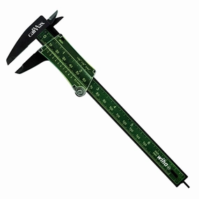 Wiha Tools 41103 Vernier Caliper CaliMax, Metric and Inch, 6 Inches