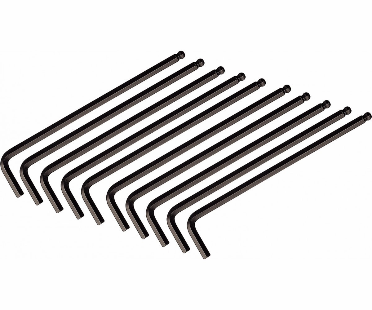Wiha Tools 46736 Ball End Mid-Length Hex L - Key, 4.0 mm, 10 Pk.