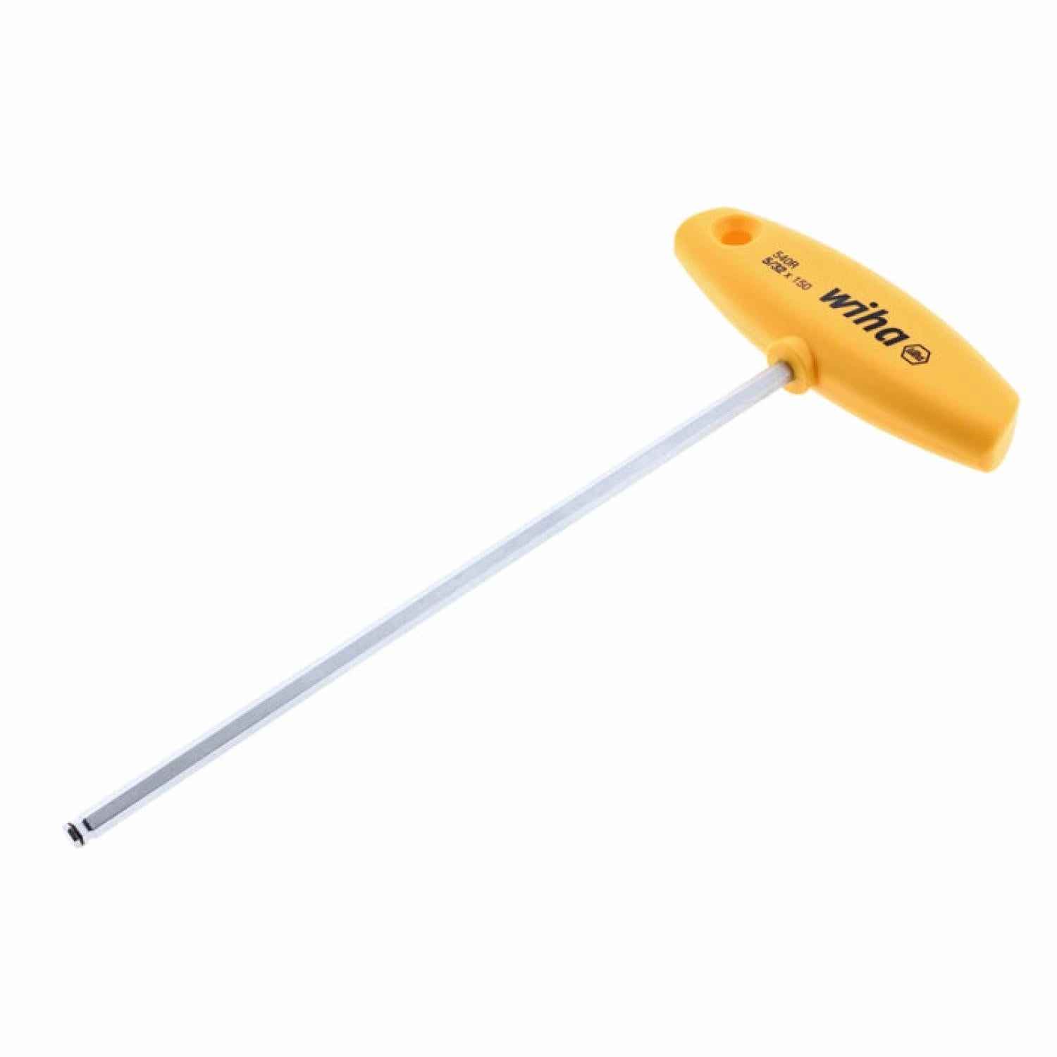Wiha Tools 54012 Classic Grip MagicRing Ball End Hex T-handle 5/32 Inch