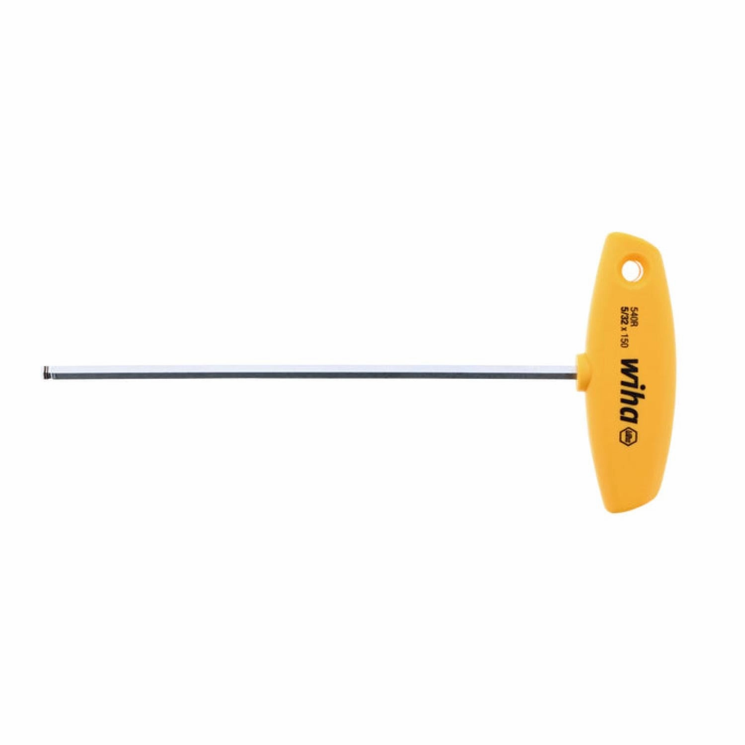 Wiha Tools 54012 Classic Grip MagicRing Ball End Hex T-handle 5/32 Inch