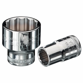 Wiha Tools 60333  1/2 Socket 12 Point Metric 20.0mm