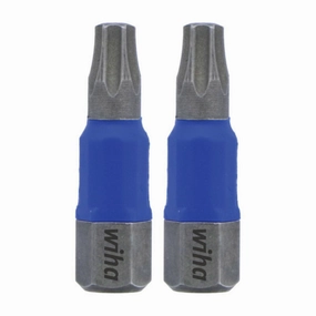 Wiha Tools 70020 TerminatorBlue Impact Bit TORX T25 - 1 Inch - 2 Pack