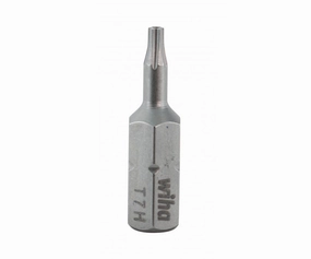 Wiha Tools 70127 Security TORX Insert Bits, T7s, 10 Pk.