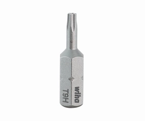 Wiha Tools 70129 Security TORX Insert Bits, T9s, 10 Pk.
