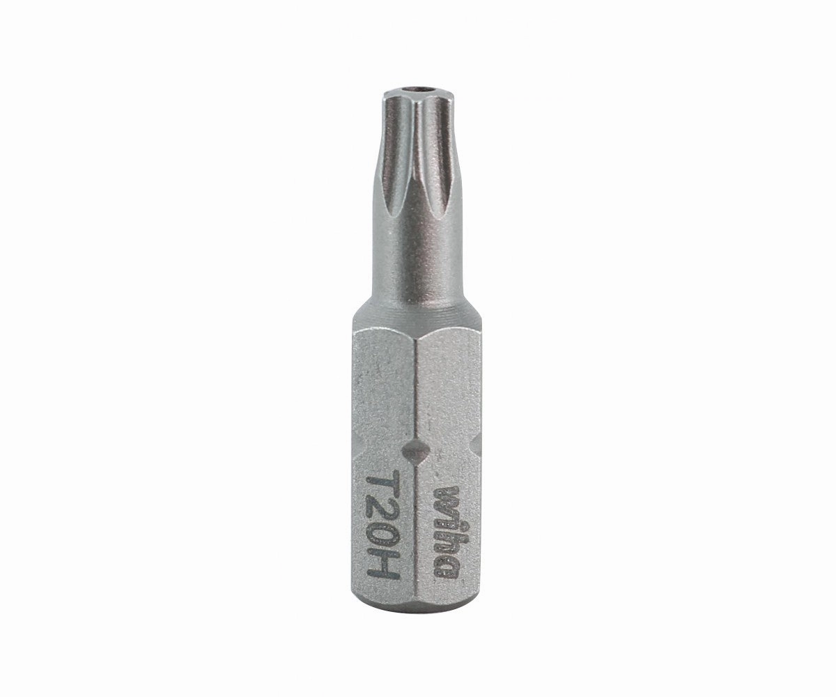 Wiha Tools 70142 Security TORX Insert Bits, T20s, 10 Pk.