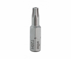 Wiha Tools 70142 Security TORX Insert Bits, T20s, 10 Pk.