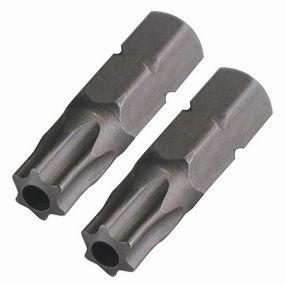 Wiha Tools 70152 T9s x 25mm Security TORX Insert Bit, 2 Pack