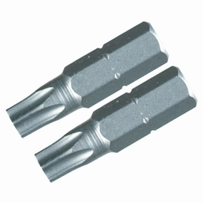 Wiha Tools 70155 T20s x 25mm Security TORX Insert Bit, 2 Pack