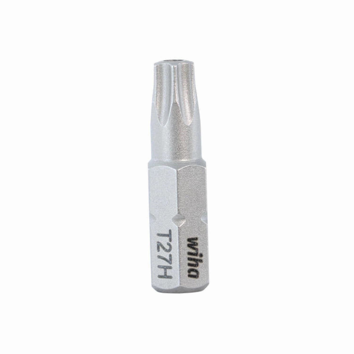 Wiha Tools 70160 Security TORX Insert Bits, T27s, 10 Pk.