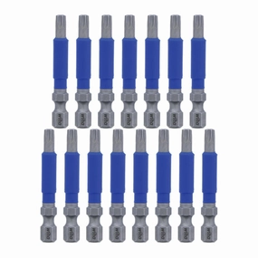 Wiha Tools 70260 TerminatorBlue Impact Bit TORX T25 - 2 Inch - 15 Pack