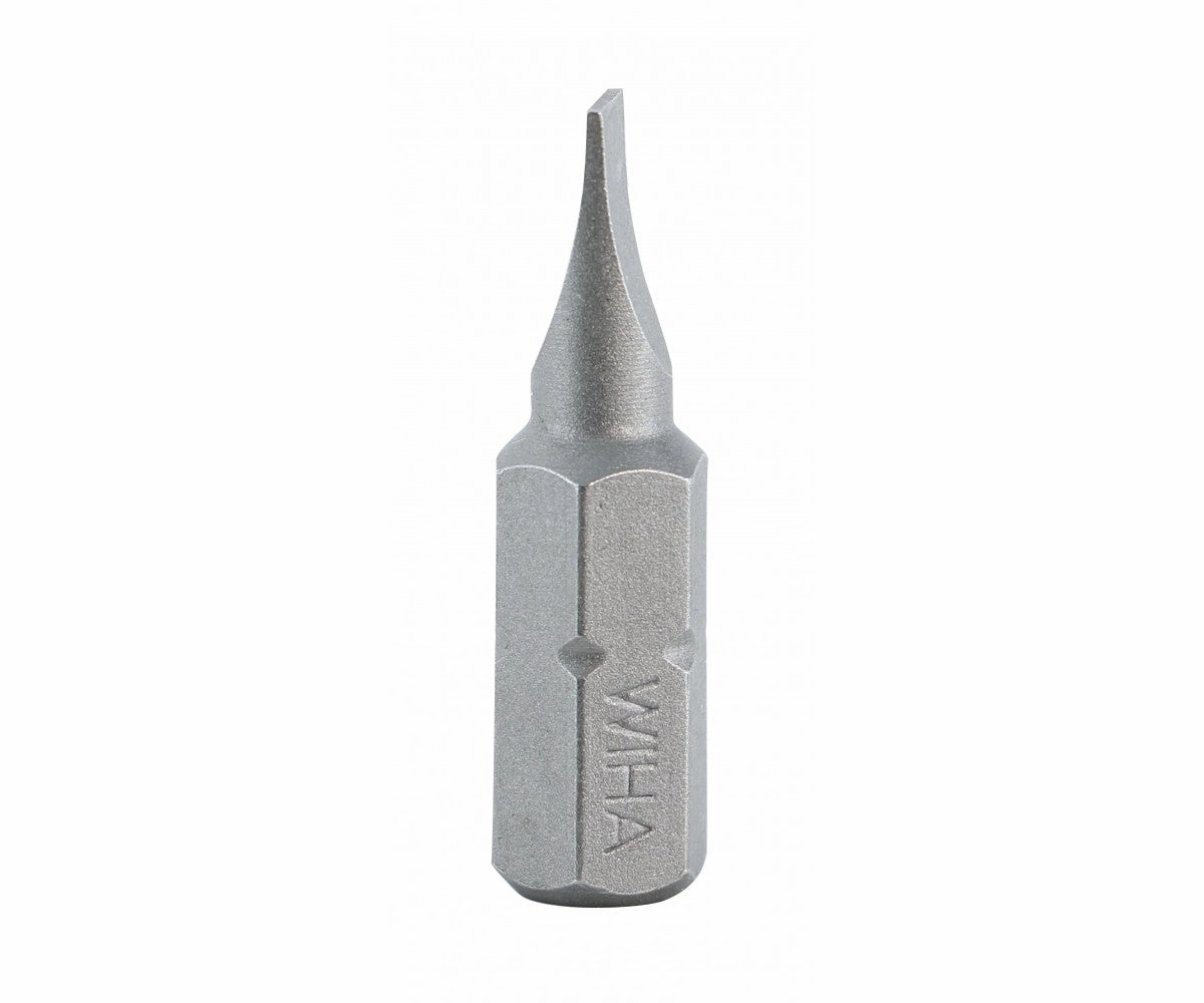 Wiha Tools 71001 4.5 x 25mm Slotted Insert Bit, 10 Pack