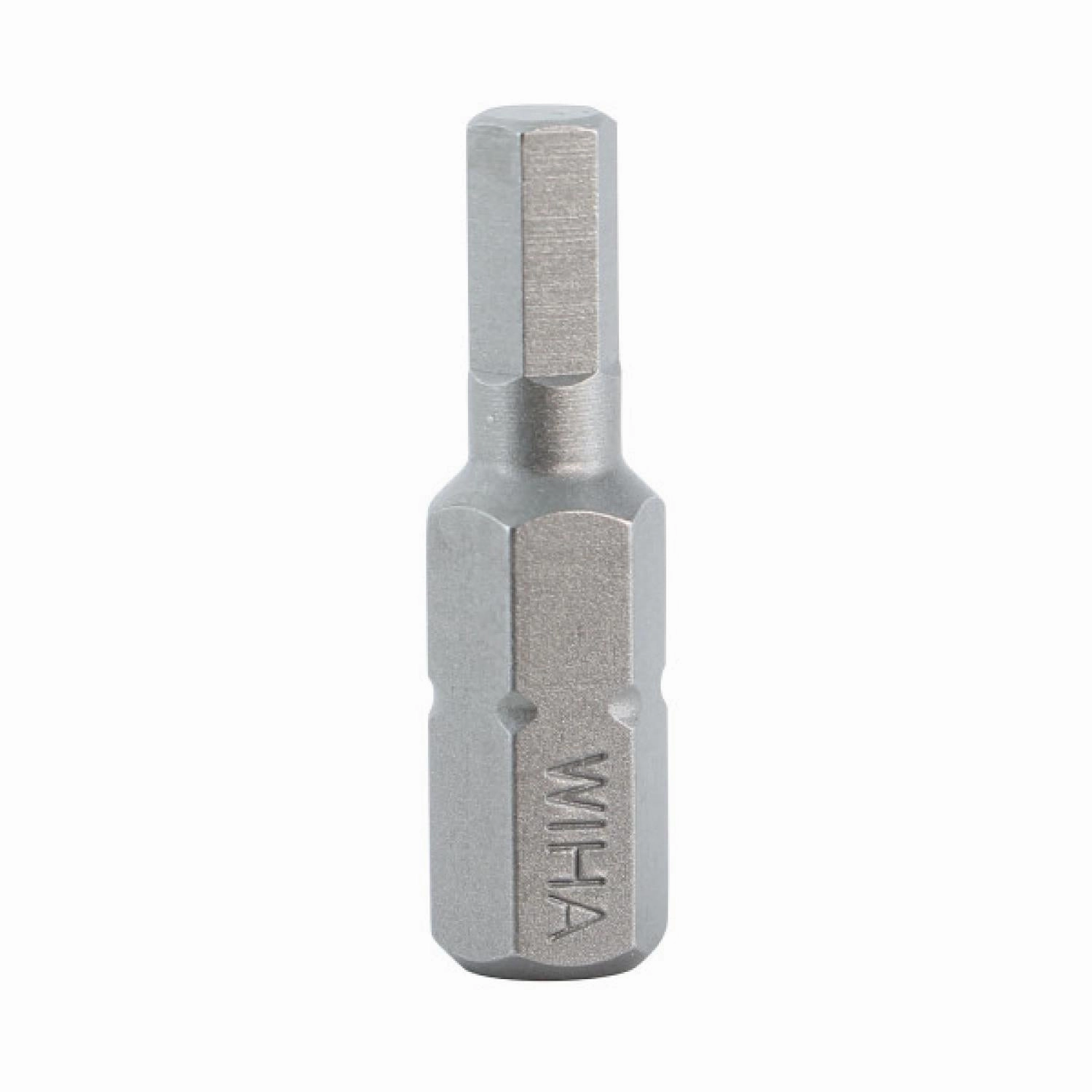 Wiha Tools 71312 Hex Metric Insert Bits, 4.0 mm x 25 mm, 10 Pk.