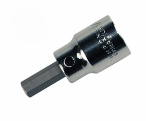 Wiha Tools 71320 Hex Metric Bit Socket, 3/8" Square, 8.0 mm