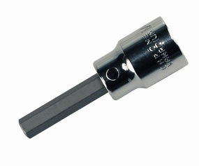 Wiha Tools 71332 Hex Metric Bit Socket, 3/8" Square Drive, 12.0 mm