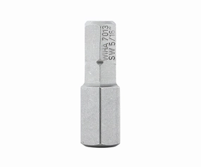 Wiha Tools 71353 Hex Inch Insert Bits, 5/16" x 25 mm, 10 Pk.