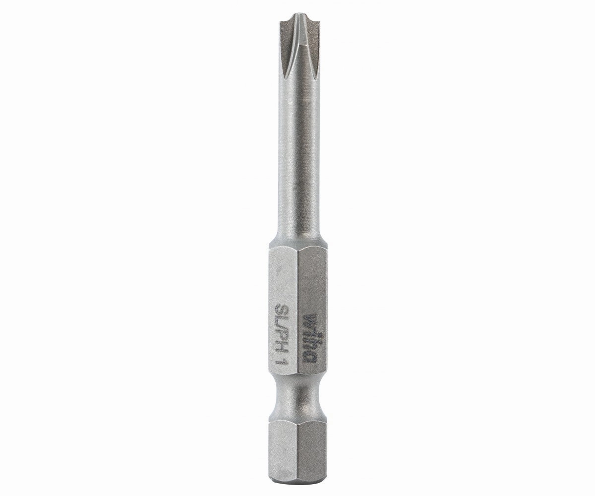 Wiha Tools 71452 Xeno Terminal Block Power Bits, #1 x 50 mm, 10 Pk.