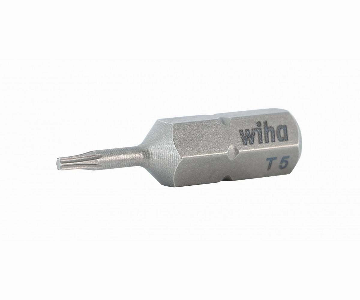 Wiha Tools 71505 T5 x 25mm TORX Insert Bit, 2 Pack