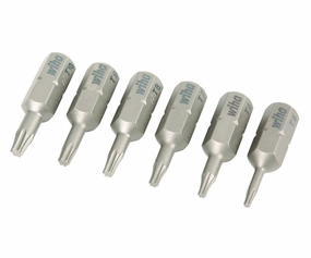 Wiha Tools 71570 Torx Insert Bit T5 - T10 6 Pack