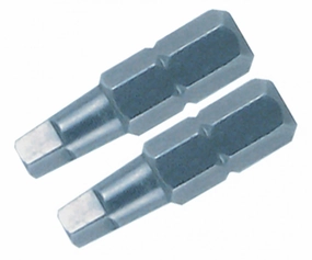 Wiha Tools 71851 Square Insert Bit, #1 x 25 mm, 2 Pk.