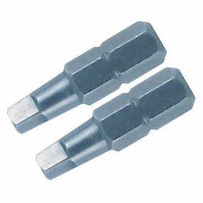 Wiha Tools 71853 Square Insert Bit, #3 x 25 mm, 2 Pk.