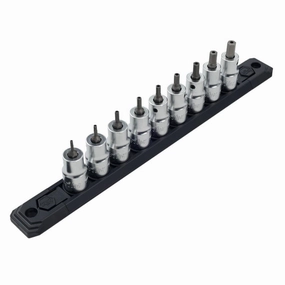 Wiha Tools 71999 9 Piece 3/8" Drive Security Hex Bit Socket Set - SAE